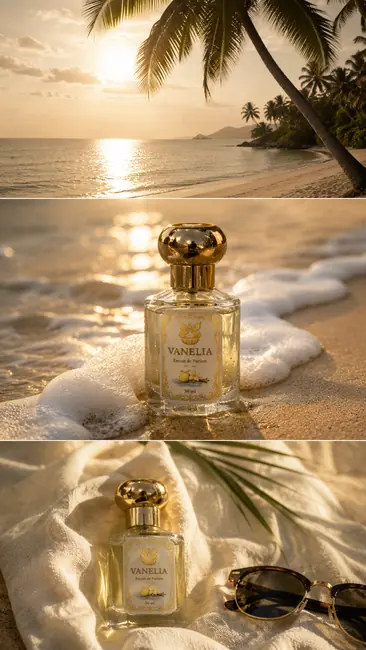 Papilune Vanelia beach campaign